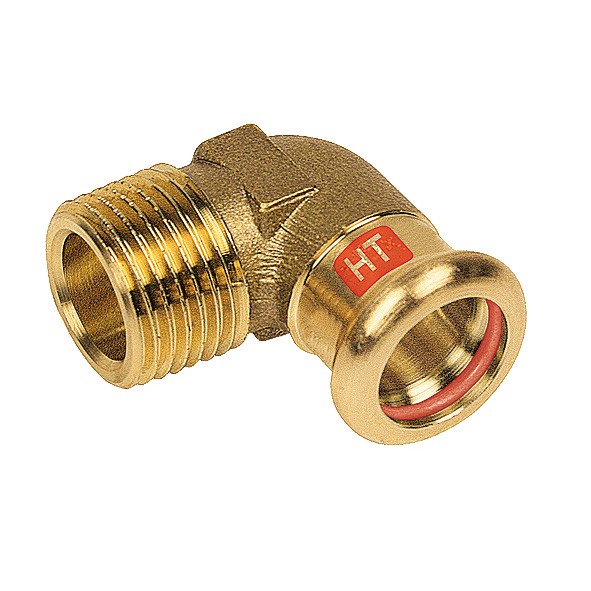 Pressfittingen roodkoper SOLAR