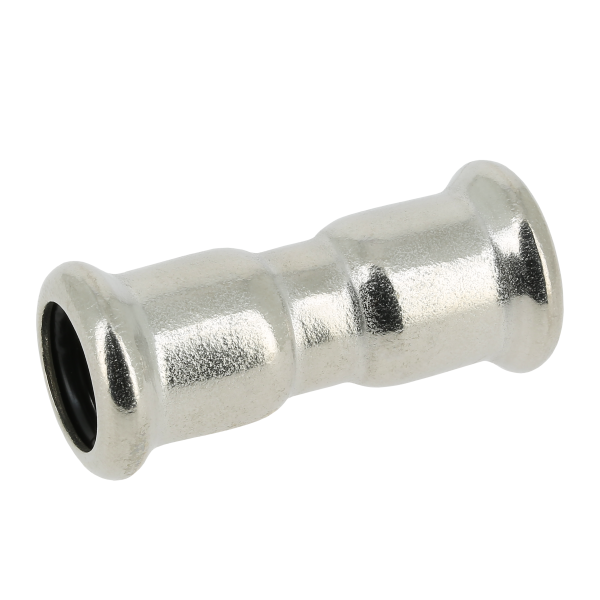 BONFIX M-press RVS-water rechte koppeling 15 x 15 mm