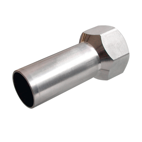 BONFIX M-press RVS-water insteekkoppeling 2" bi.dr. x Ø54 mm