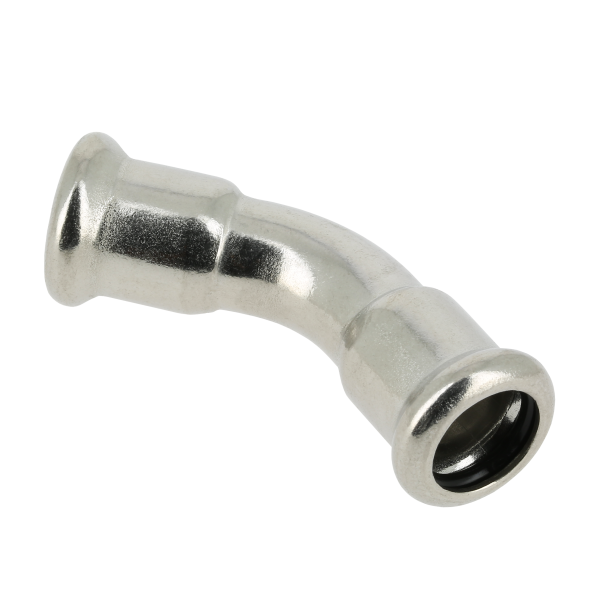 BONFIX M-press RVS-water bocht 45° 18 x 18 mm