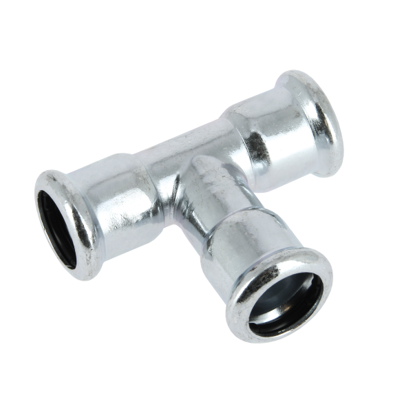 BONFIX M-press C-staal T-stuk 18 x 18 x 18 mm