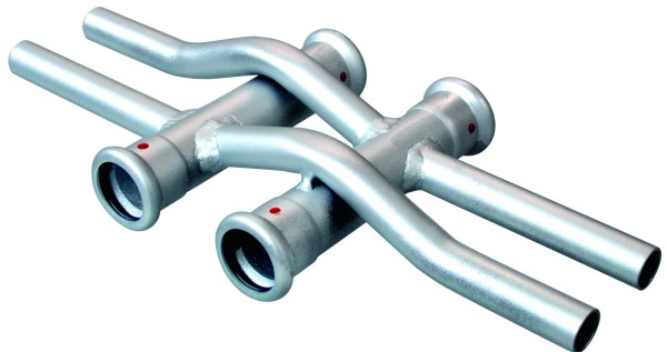 Pressfittingen staalverzinkt CV