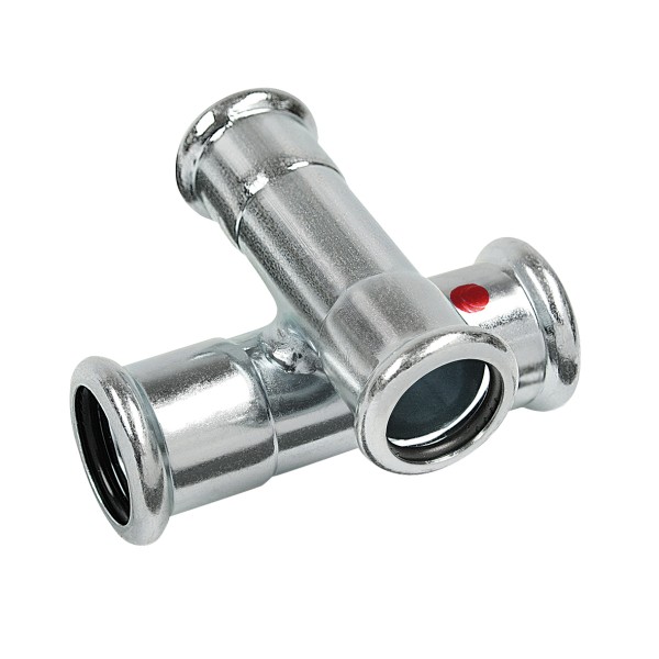 Pressfittingen staalverzinkt CV