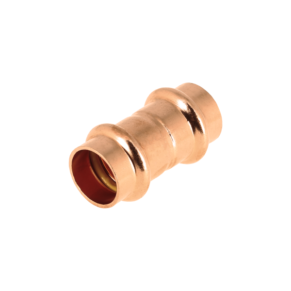 BONFIX V-press aquagas rechte koppeling 15 x 15 mm