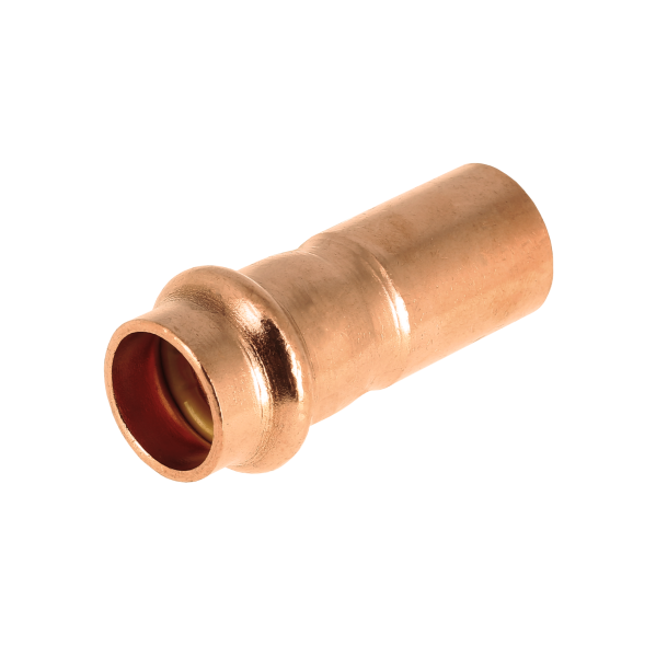 BONFIX V-press aquagas insteek verloopkopp. 22 mm x Ø28 mm