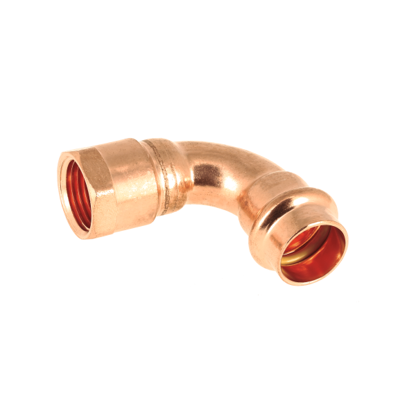 BONFIX Pressfittingen roodkoper AQUAGAS voor België 1⁄2" x 18