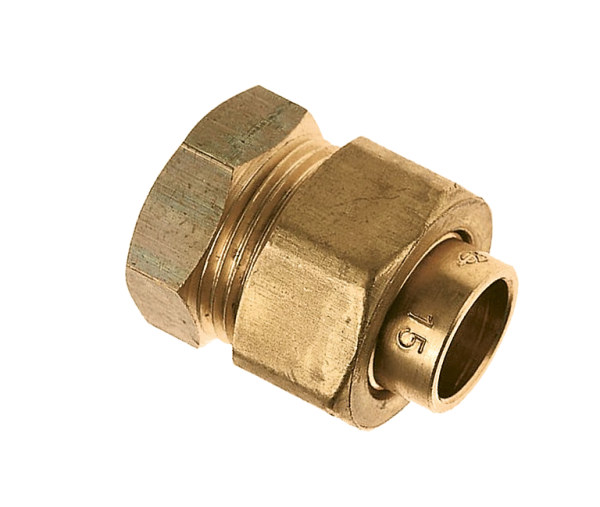 BONFIX Soldeer messing 3-delige sok 2" bi. x kopp. 54 mm