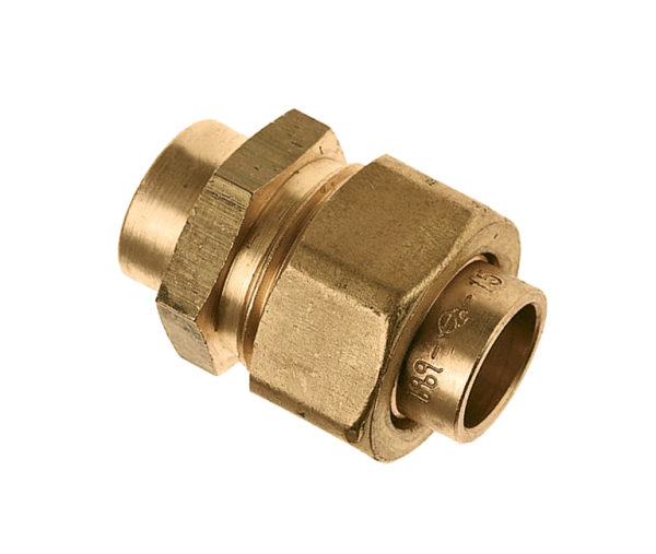 BONFIX Soldeer messing 3-delige sok 42 mm x koppeling 42 mm