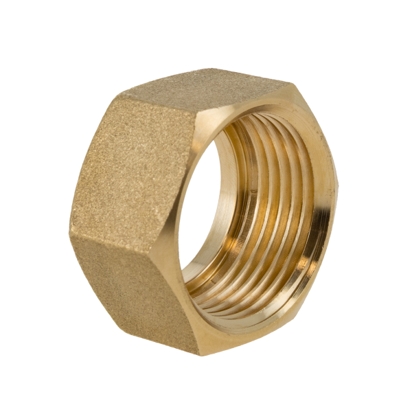 BONFIX Draad messing losse wartelmoer 3/4" NEN 2544