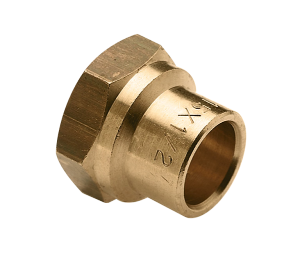 BONFIX Cap schroefbus kort 3/8" x 12 mm.