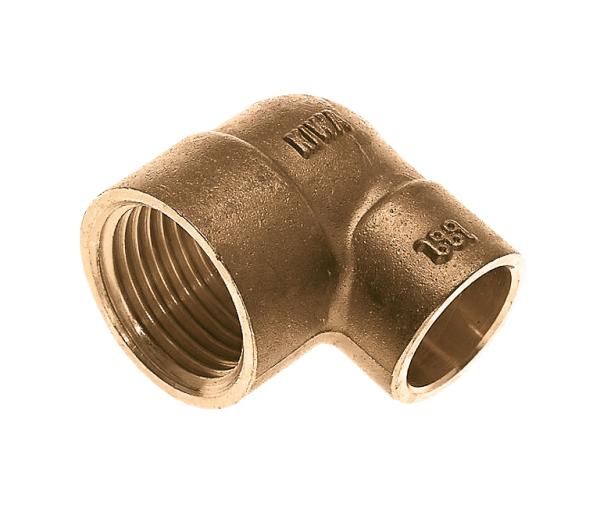 BONFIX Soldeer messing kniekoppeling 1/2" bi.dr. x 12 mm