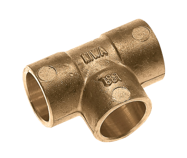 BONFIX Soldeer messing T-stuk 42 x 42 x 42 mm