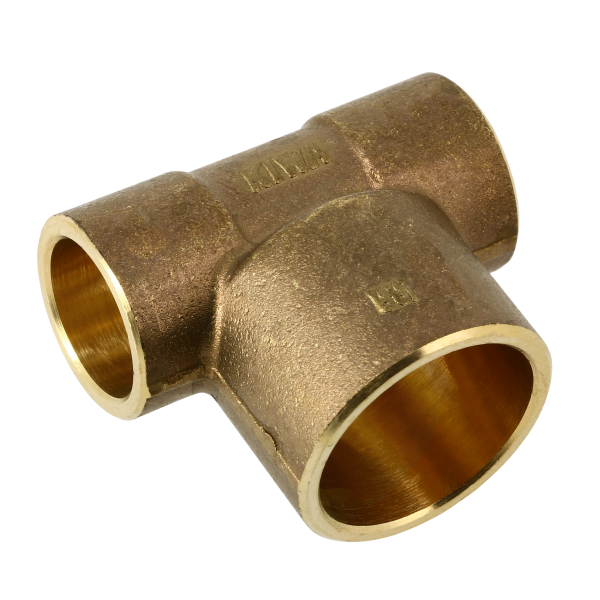 BONFIX Soldeer messing T-stuk 15 x 22 x 15 mm