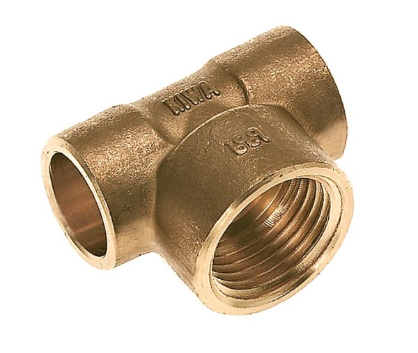 Messing soldeerfittingen