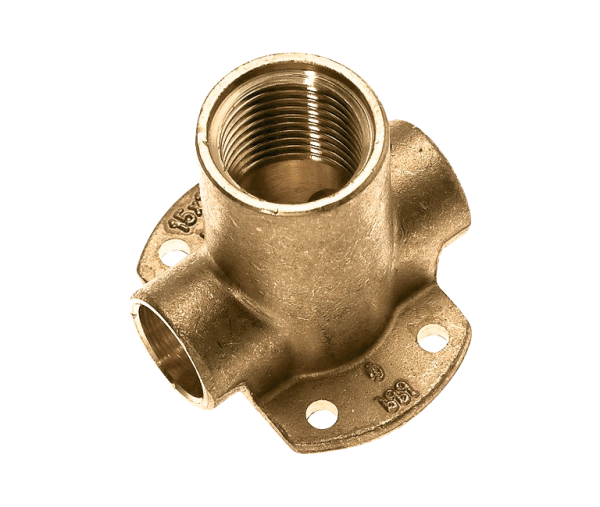 BONFIX Messing soldeerfittingen 22 x 3⁄4 x 22