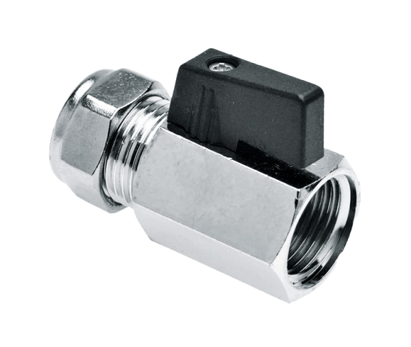 BONFIX Minikogelkranen, universele uitvoering 1⁄2 x 15