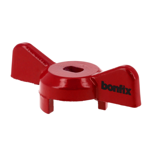 BONFIX Stalen vlinderhendel voor 1/4" 3/8" 1/2" + 3/4"