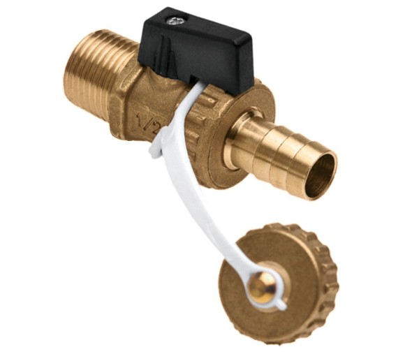 Kogel vul- en aftapkranen