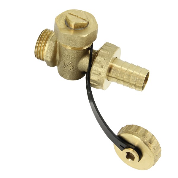 Kogel vul- en aftapkranen