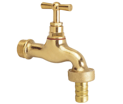 BONFIX Tapkraan gep. mes. 1/2" kruk+ wartel