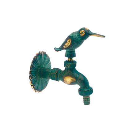 BONFIX Tapkraan gepatineerde nostalgische 1/2" vogel