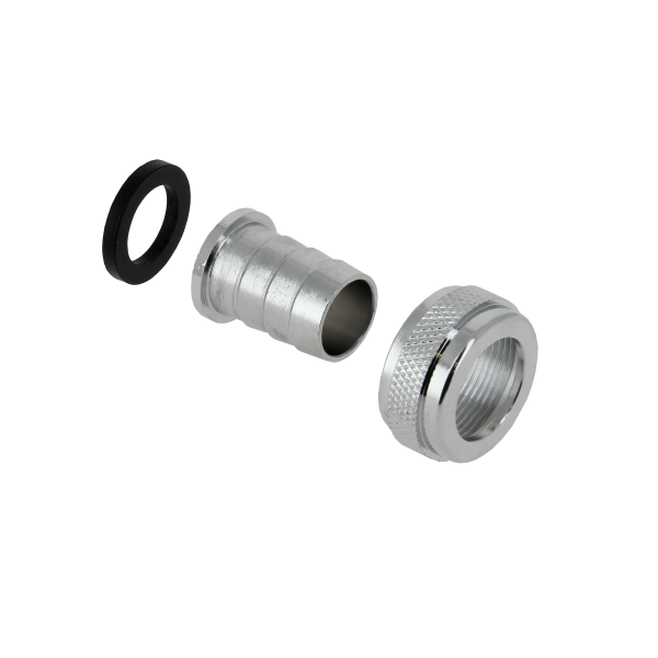 BONFIX Slangkoppeling verchroomd 1/2" aansluiting