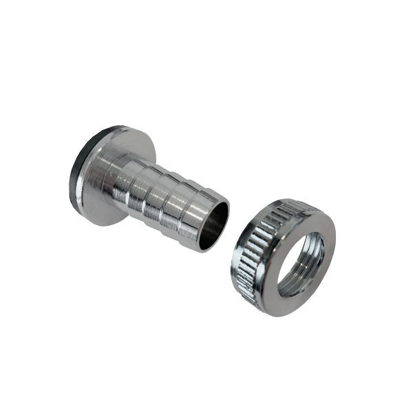 BONFIX Slangkoppeling verchr. 3/4" aansluiting met borgring