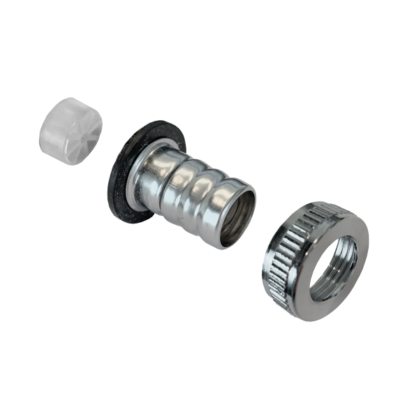 BONFIX Slangkoppeling verchroomd 3/4" aansluiting