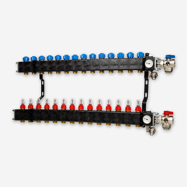 VTE composiet verdeler open - 14 groeps