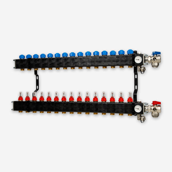 VTE composiet verdeler open - 15 groeps