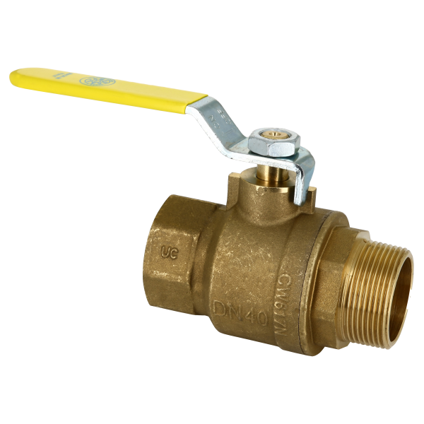 BONFIX Draad messing gaskraan RP 1 1/2" bi. x G 1 1/2" bu.