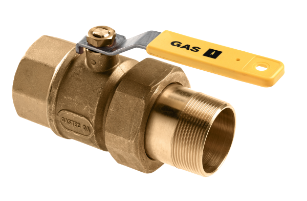 BONFIX Draad messing gaskogelkraan 2" bi. x kopp. 2" bu.
