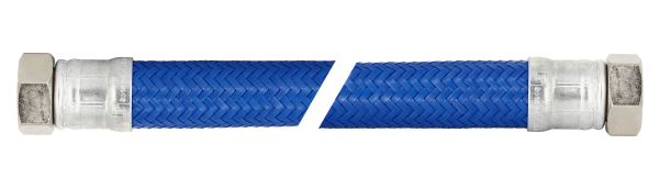 Flexibele EPDM slang recht 50 cm