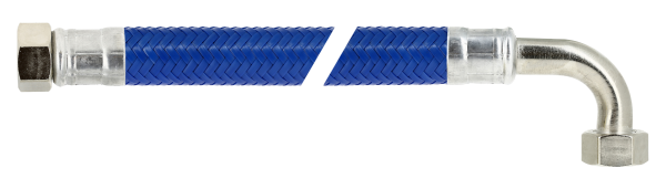 Flexibele EPDM slang haaks 50 cm