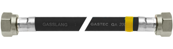 BONFIX Universele zwarte gasslangset  60 centimeter