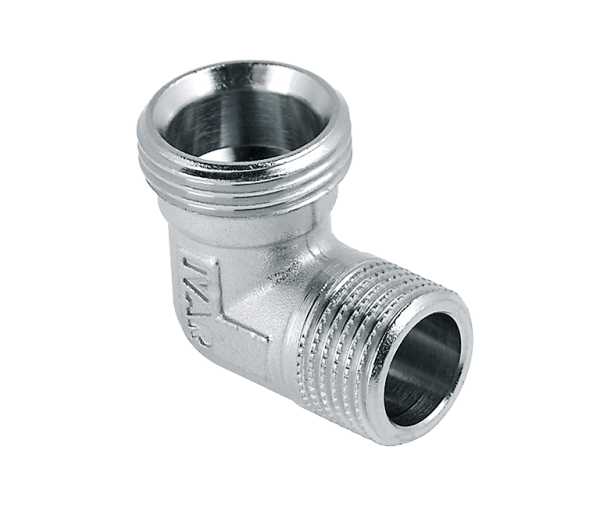 BONFIX RC 904 kniekoppeling 1/2" bu.dr. x 3/4" eurokonus