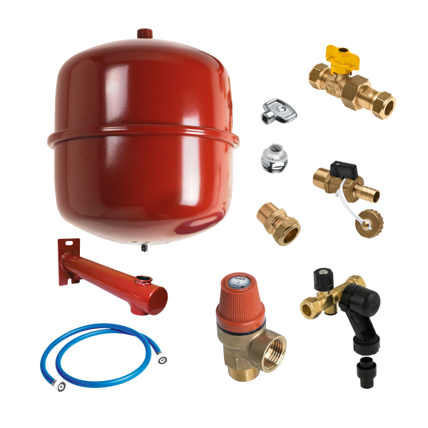 BONFIX CV Ketelaansluitpakket 25 liter expansievat