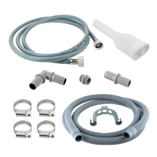 Verlengset aan- en afvoer