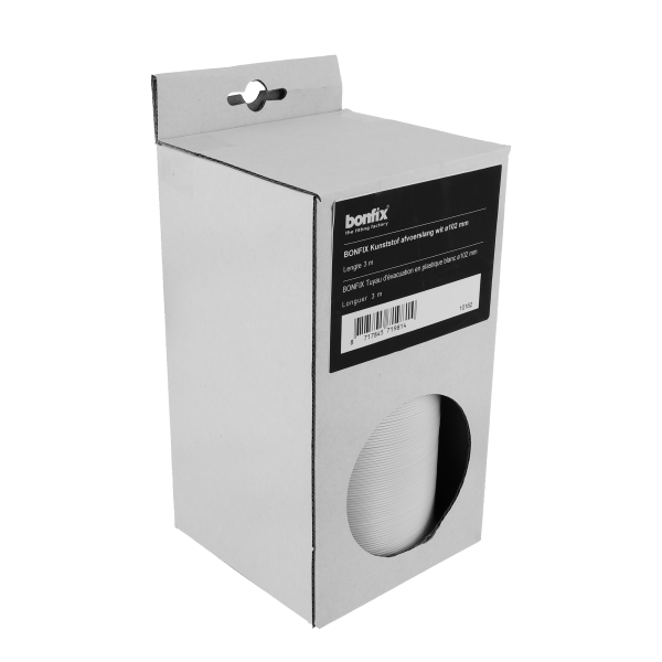 BONFIX Kunststof afvoerslang wit Ø102 mm 3 meter 1st.