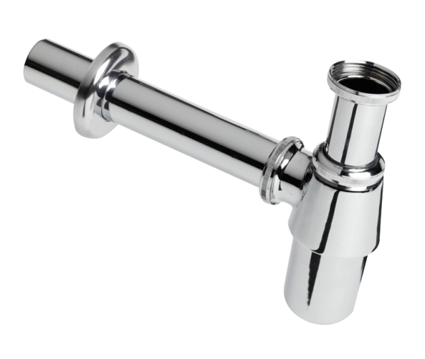 Bekersifon verchroomd