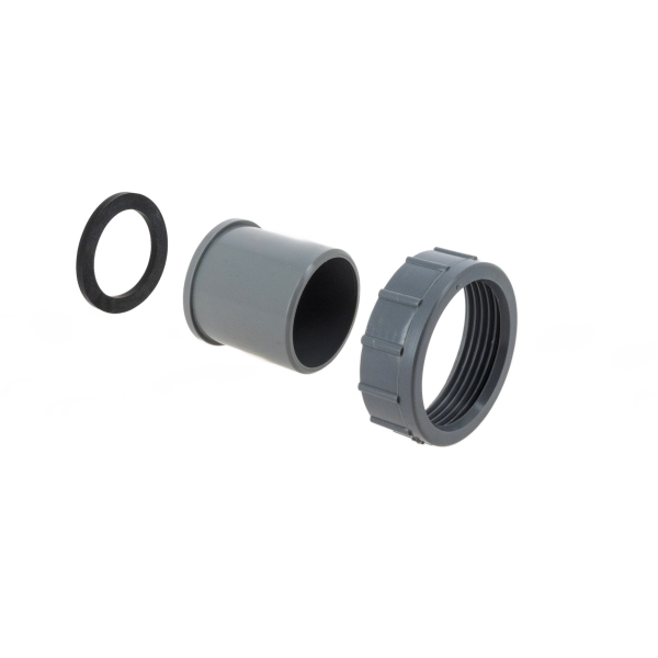 BONFIX ABS aansluitst 2-delig PVC verlijmb.1 1/4" x 40mm 1st