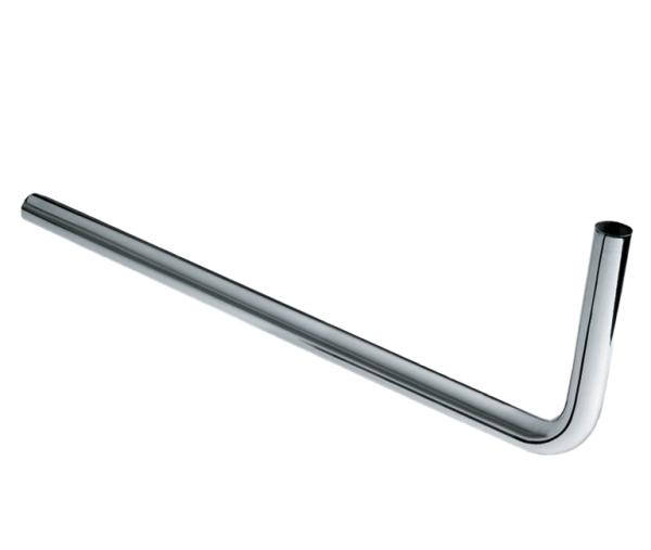 BONFIX messing verchroomde vloerbuizen 750 x 220 x 32