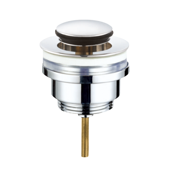 BONFIX Afvoerplug 1/4" x 37 mm chroom clickwaste