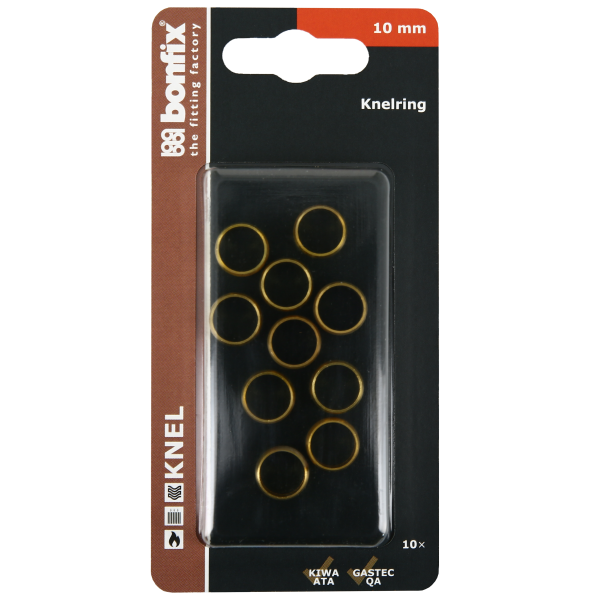 Blisters: Messing & messing vertinde knelfittingen