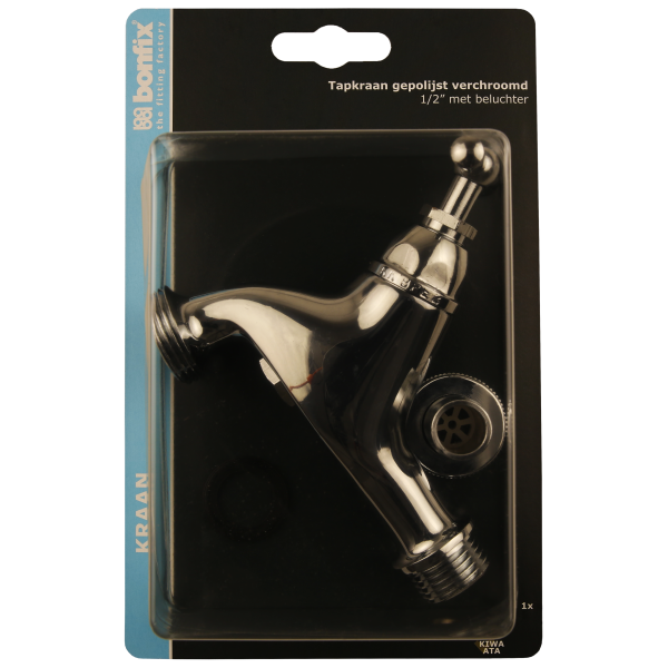 BONFIX Blister tapkraan 1/2 met beluchter