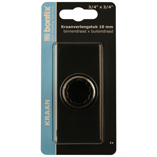BONFIX Blister kraanverlengstuk 3/4bi x 3/4bu 10mm