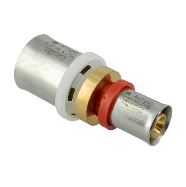 BONFIX Alu-pers rechte verloopkoppeling 25 x 16 mm