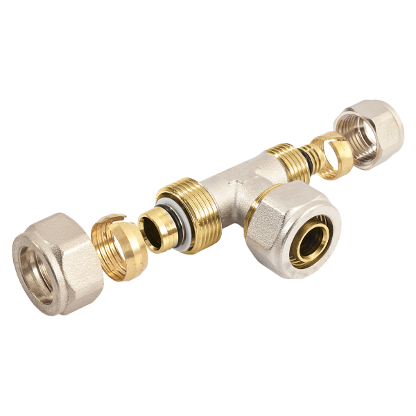 BONFIX Alu-knel T-stuk 20 x 16 x 20 1st