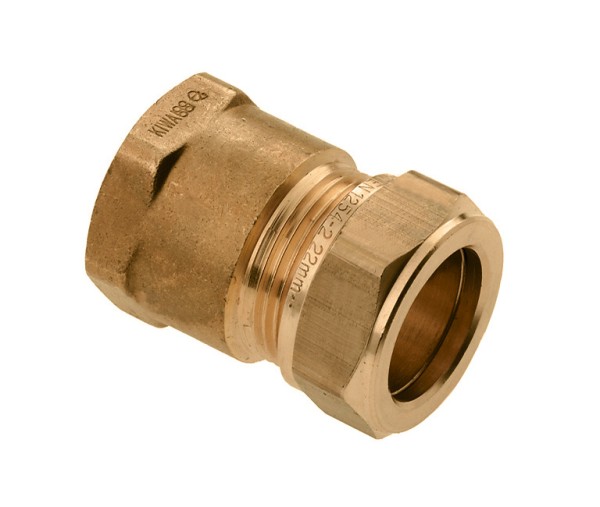 Zakverpakking: Messing & messing vertinde knelfittingen