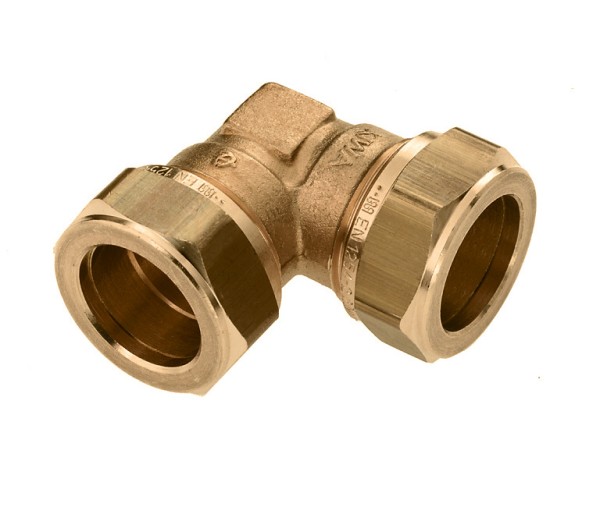 Zakverpakking: Messing & messing vertinde knelfittingen